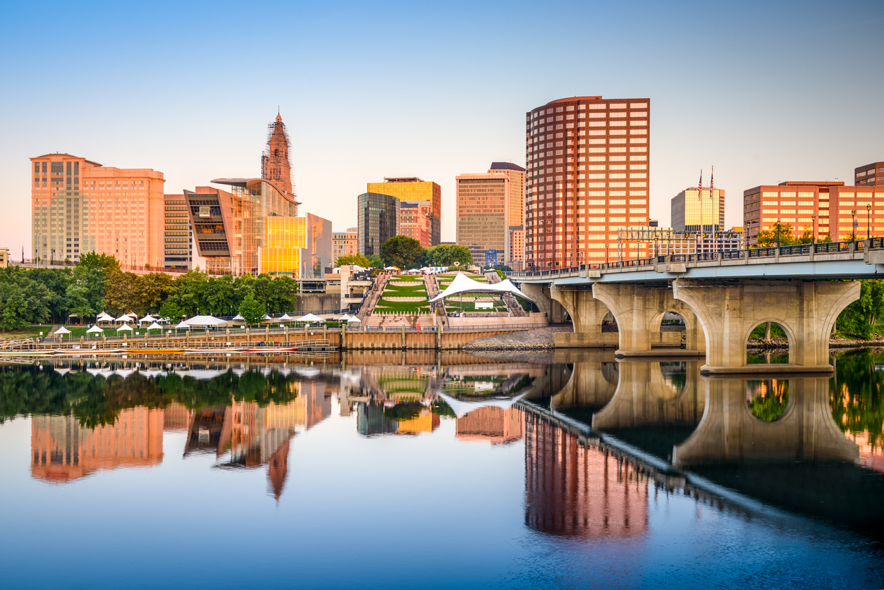 Panoramic Image of Hartford, CT